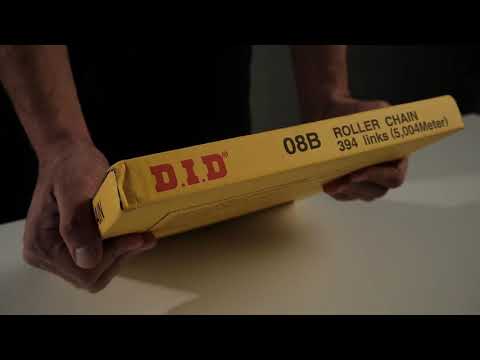 Видео: Приводная роликовая цепь 08B производства DID