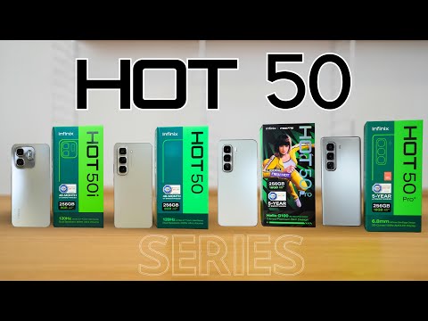 Видео: Серия Infinix HOT 50: Какой ЛУЧШИЙ для тебя? 📱💥 | Полное сравнение