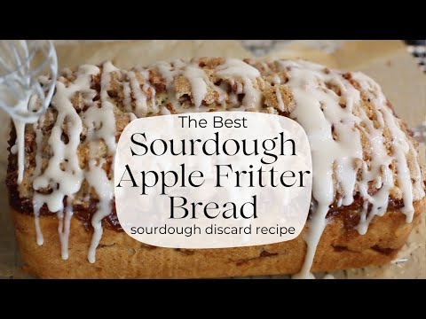Видео: Как приготовить яблочный оладийный хлеб на закваске (рецепт для осеннего использования закваски)