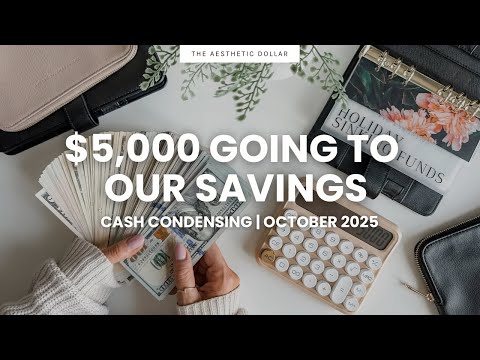 Видео: Конденсация наличных ✨ 5000 долларов на наш сберегательный счет | Октябрь 2025 г.