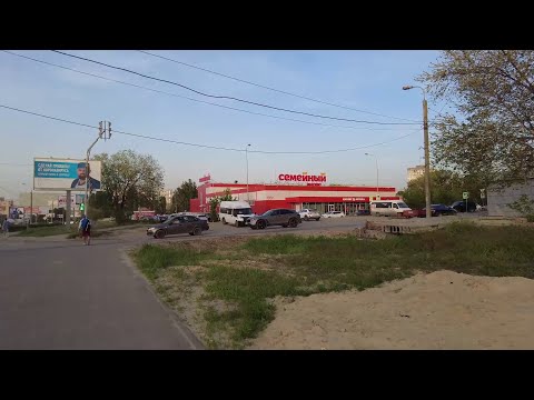 Видео: Прогулка по Волгограду. От ост. "ул. им. Землячки" до бульвара 30-летия Победы