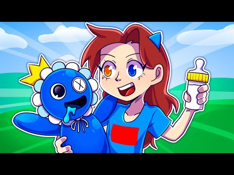 Видео: 😱Майнкрафт но Я ПРИРУЧИЛА СИНЕГО из РАДУЖНЫХ ДРУЗЕЙ