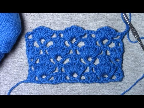 Видео: Узор с пышными веерочками