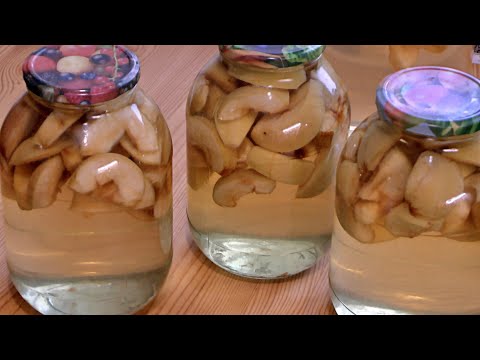 Видео: Компот из Яблок на Зиму! Простой и Легкий Рецепт Вкусного Компота на Зиму! Рецепт Проверенный Годами