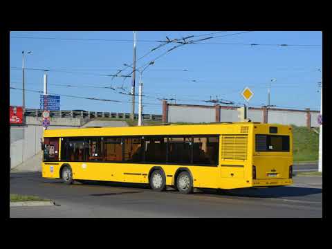 Видео: Информатор автобусного маршрута № 186 г.Минска