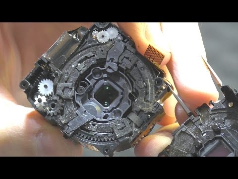 Видео: При включении объектив открывается и закрывается. Фотокамера Samsung ST60