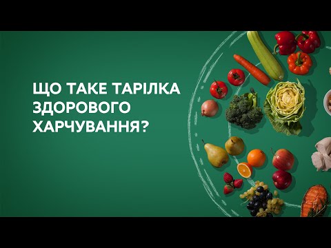 Видео: Тарілка здорового харчування