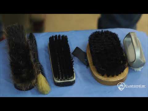 Видео: Какие щетки использовать для химчистки салона автомобиля.
