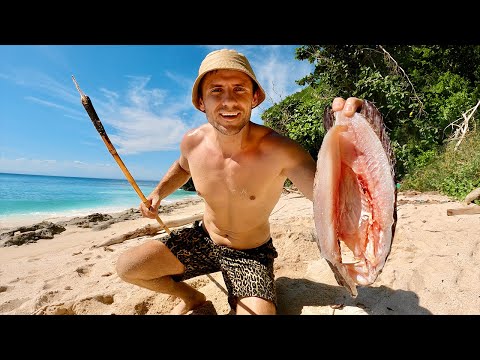 Видео: Выжить [2 Часть] Поймал Рыбу на гавайку. Ловлю сухопутных гигантских крабов, на новом острове. №38