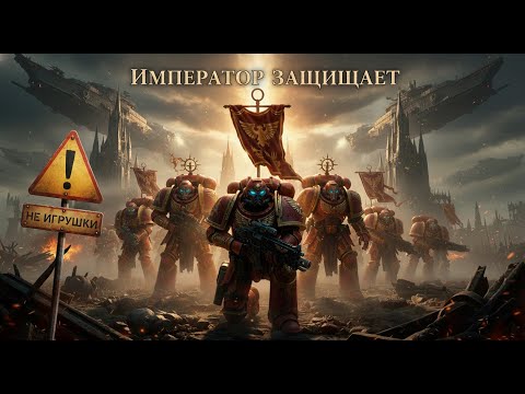 Видео: ⚠ Warhammer 40K - ИМПЕРАТОР ЗАЩИЩАЕТ! - Nottoys
