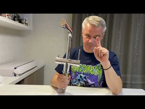 Видео: Змішувач з мінералізатором, або 4 в 1. CRYSTAL . Blue Water дозатор HELIKA DR 001. aquasanita.com.ua