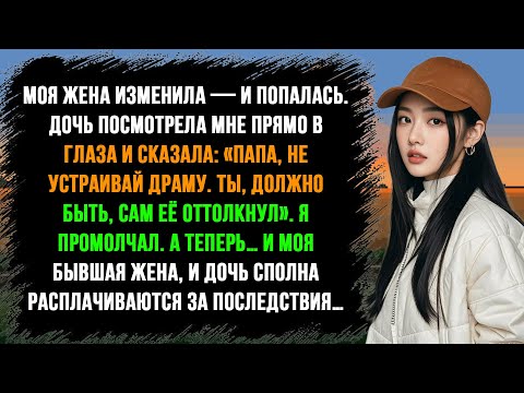 Видео: Моя жена изменила. А дочь её защитила: «Папа, не устраивай драму. Ты, должно быть, сам её оттолкнул»