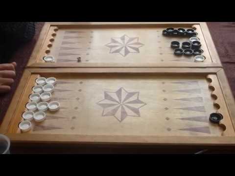 Видео: Турнир по длинным нардам. А.Барченков - В.Фесенко // Седьмой куш