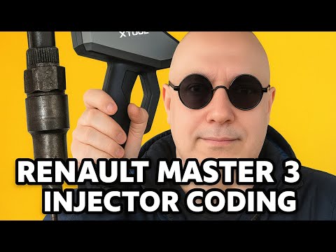 Видео: Как в Renault master 3 прописать форсунки с помощью xTool a30m v2.0