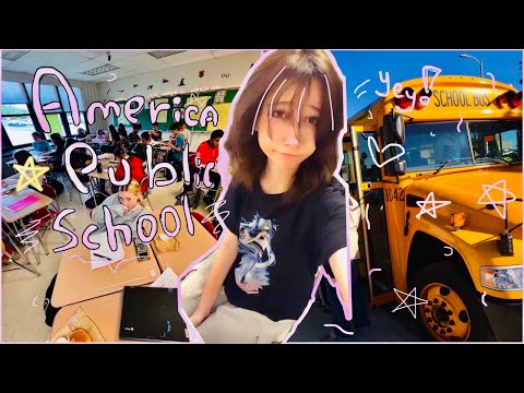 Видео: ˚✧₊AMERICAN PUBLIC HIGH SCHOOL!🇺🇸🍟🍔 День в Американской новой школе со мной !🏀