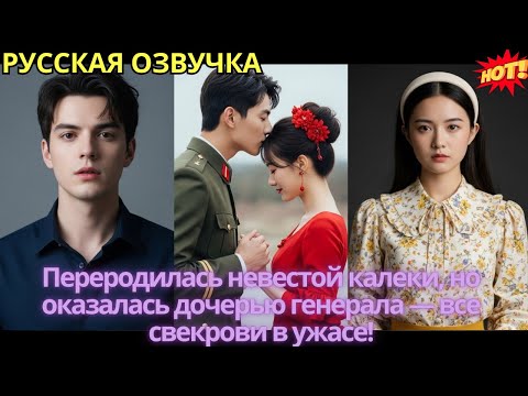 Видео: Переродилась невестой калеки, но оказалась дочерью генерала — все свекрови в ужасе!