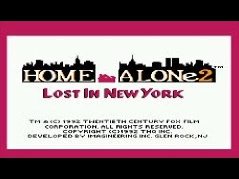 Видео: Полное прохождение (((Dendy))) Home Alone 2: Lost in New York / Один дома 2: Потерянный в Нью-Йорке