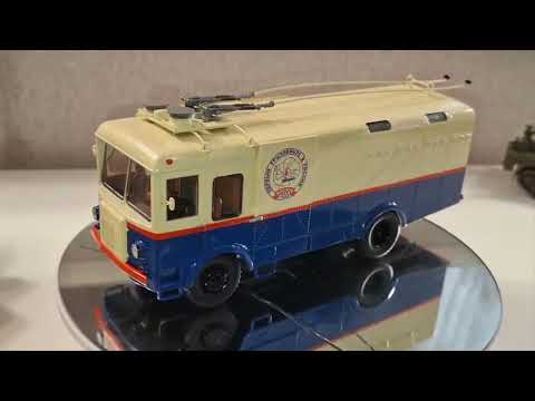 Видео: Сборная модель грузового троллейбуса ТГ-3 от Avd models. Для кого?