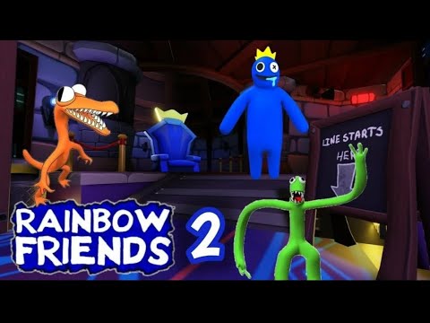 Видео: Прохождение Радужных Друзей 2 От первого Лица #roblox 🙌