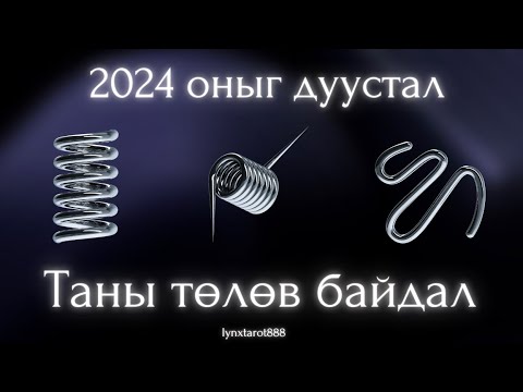 Видео: 2024 оныг дуустал таны төлөв байдал🤍| (НЭМЭЛТТЭЙ)