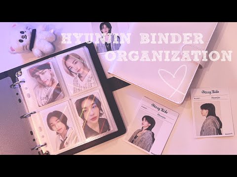 Видео: ♡ binder organization | hyunjin collection | организация биндера ♡