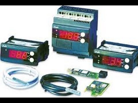 Видео: Контроллеры темпратуры  Часть1  Danfoss EKC 102A