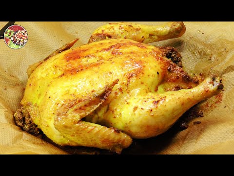 Видео: Курица запечённая в духовке без соли и головной боли | Тает во рту, рекомендую!