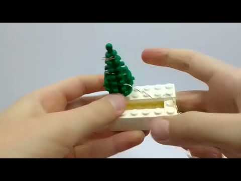 Видео: Ёлка из Лего.