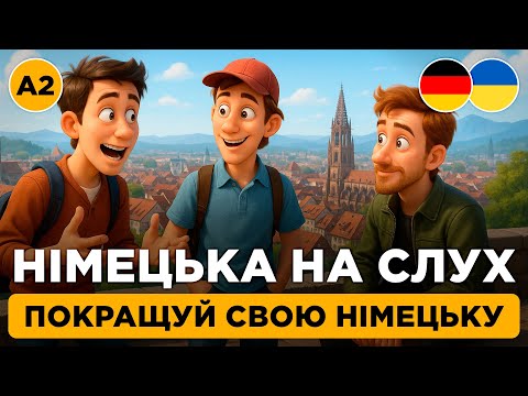Видео: Практикуйте німецьку на слух || 🎧 Слухаємо прості німецькі розповіді || 🚋 Verkehrsmittel in Europa