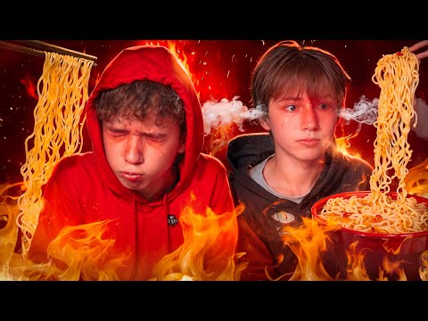 Видео: Тестирую Диму острой лапшой))