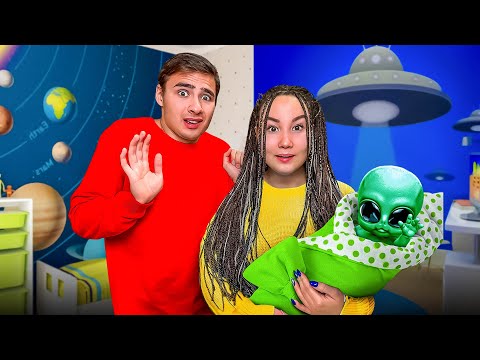 Видео: Стали Нянями для Инопланетянина!