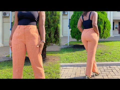 Видео: Как идеально спроектировать облегающие брюки с полурезинкой на поясе. #OLIVS #elasticband