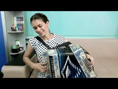 Видео: Диана Гранкина - "И опять гармонь играет, и опять гармонь поёт..." Песни под гармонь