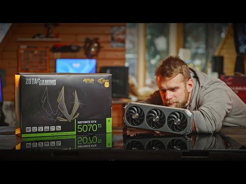 Видео: Видеокарта ZOTAC GAMING RTX 5070Ti за 110 000 рублей в СИТИЛИНК