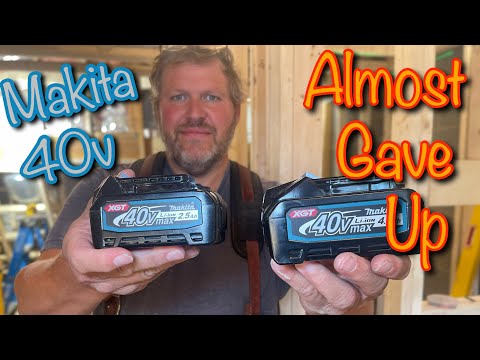Видео: До сих пор я ненавидел некоторые 40-вольтовые инструменты Makita.