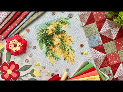Видео: 107. ✂️🧵Шью-вышиваю 🪡/ финиш «Мимозы» от Риолис - мои впечатления ☝️🤓