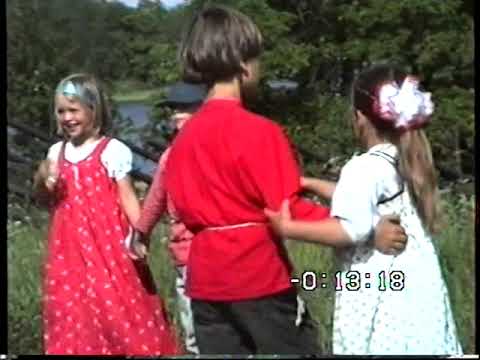 Видео: Кижи 1992. Фольклорные праздники.