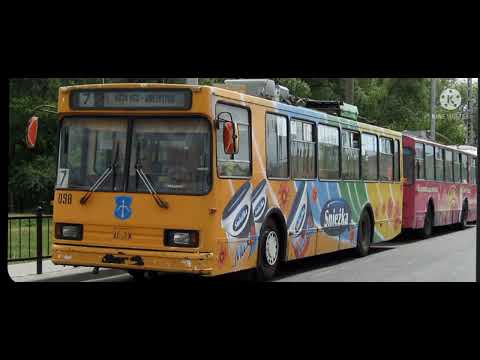 Видео: Информатор троллейбусного маршрута номер 7 // База ОПС - з-д Цветотрон //