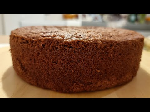 Видео: Влажен шоколадов пандишпан. Рецепта. Moist chocolate spongecake. Recipe