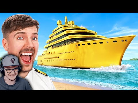 Видео: MrBeast ► Яхта за $1 vs $1,000,000,000 ( Мр Бист ) | Реакция