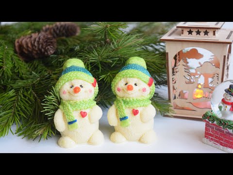 Видео: ШОКОЛАДНЫЕ фигурки СНЕГОВИЧКИ ✧ Заливка ✧РАСКРАСКА