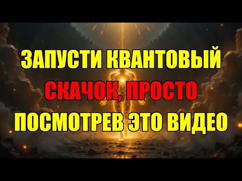 Видео: Нажми Плей И Твой Квантовый Сдвиг Сознания Начнётся В Эту Же Секунду