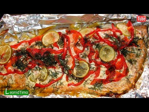 Видео: Как приготовить РЫБУ на УГЛЯХ в фольге 👍 Готовим на природе. Leonid Timo