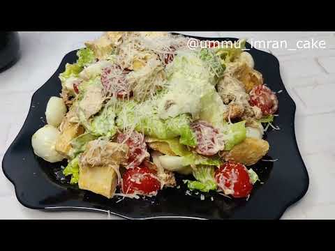 Видео: #sezar #salat #цезар. СЕЗАР САЛАТИ ЖУДАЯМ МАЗАЛИ.💥Идеальный салат цезарь💯