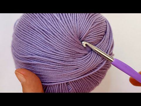 Видео: Уникальный СТИЧ! Такого вязания крючком я еще никогда не видела. Новый узор крючком.