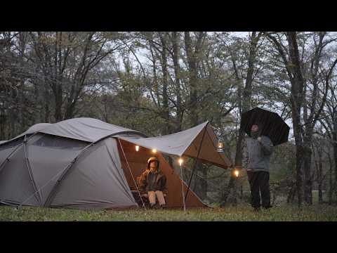 Видео: Кемпинг для пар: расслабляющая осень в окружении шума и осенней листвы | Уютный кемпинг | Renault