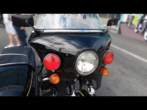 Видео: Три крутейших мотоцикла Днепр Эскорт на открытии Мотосезона в Москве