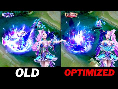 Видео: ОПТИМИЗИРОВАННАЯ Layla Legend Nexus Sea: Сравнение эффектов кожи