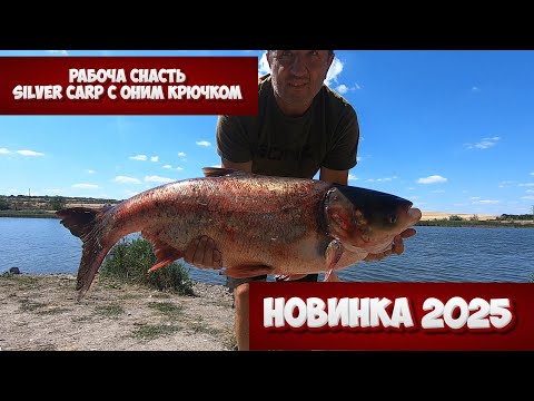 Видео: уловистая снасть silver carp на один крючок и технопланктон от володи