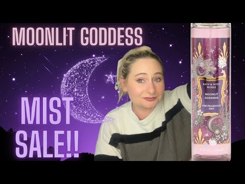 Видео: НОВИНКА BATH & BODY WORKS MOONLIT GODDESS!! ПЛЮС РАСПРОДАЖА НА ЭТОЙ НЕДЕЛЕ!! РАСПРОДАЖА СПРЕЙ-СПР...